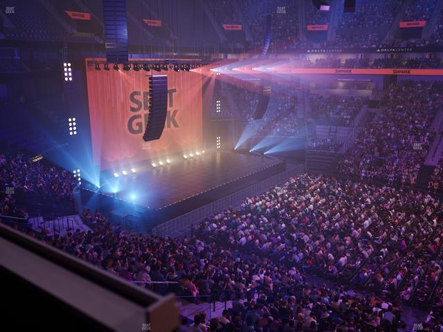 Delta Center - Section Suite 25 Seat View