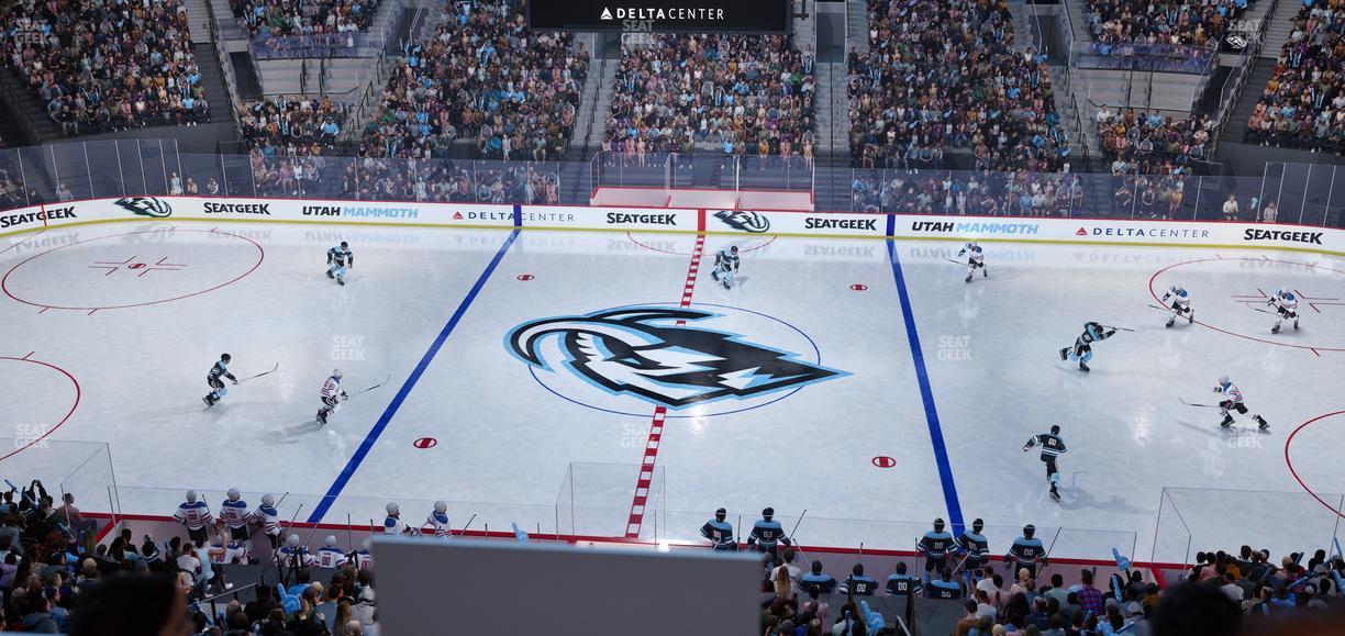 Delta Center - Section Suite 25 Seat View