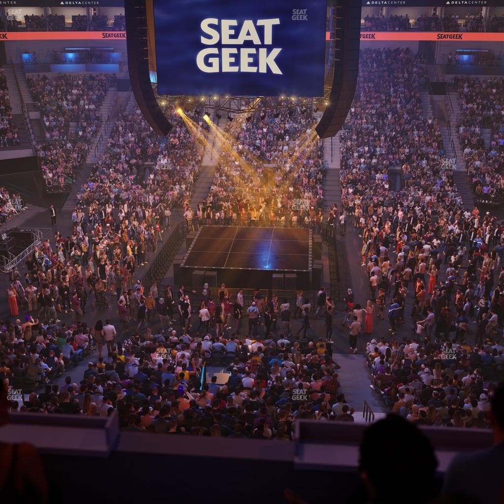 Delta Center - Section Suite 25 Seat View