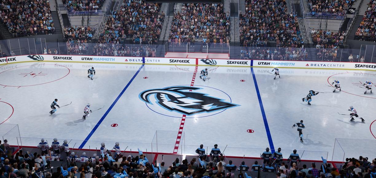 Delta Center - Section Suite 25 Seat View