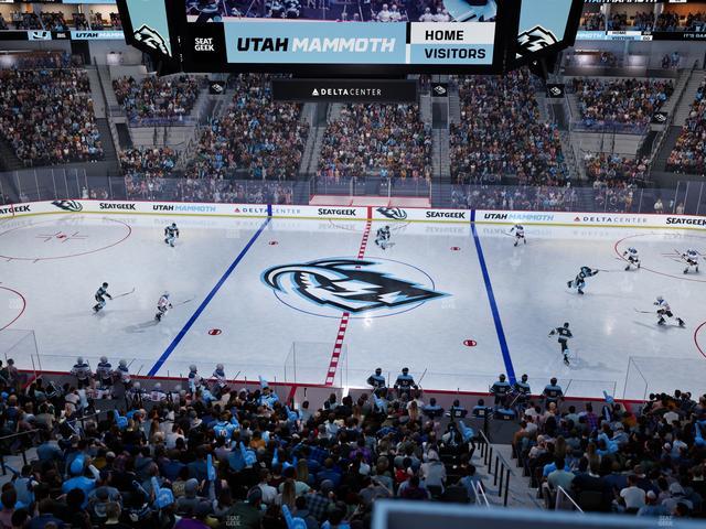 Delta Center - Section Suite 25 Seat View