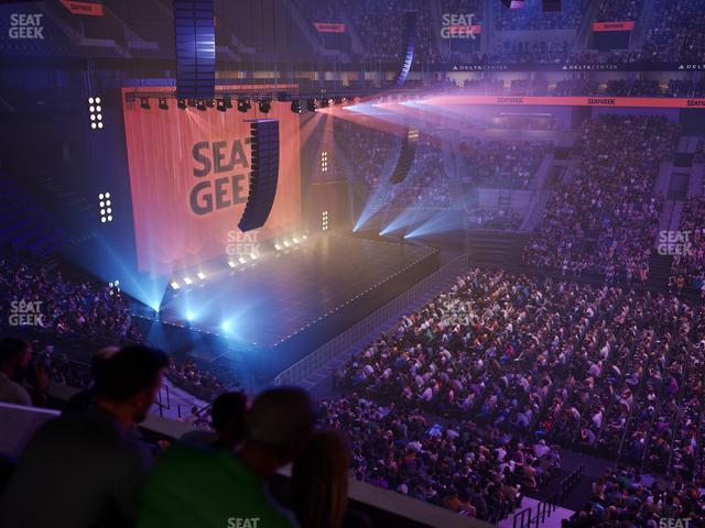 Delta Center - Section Suite 26 Seat View