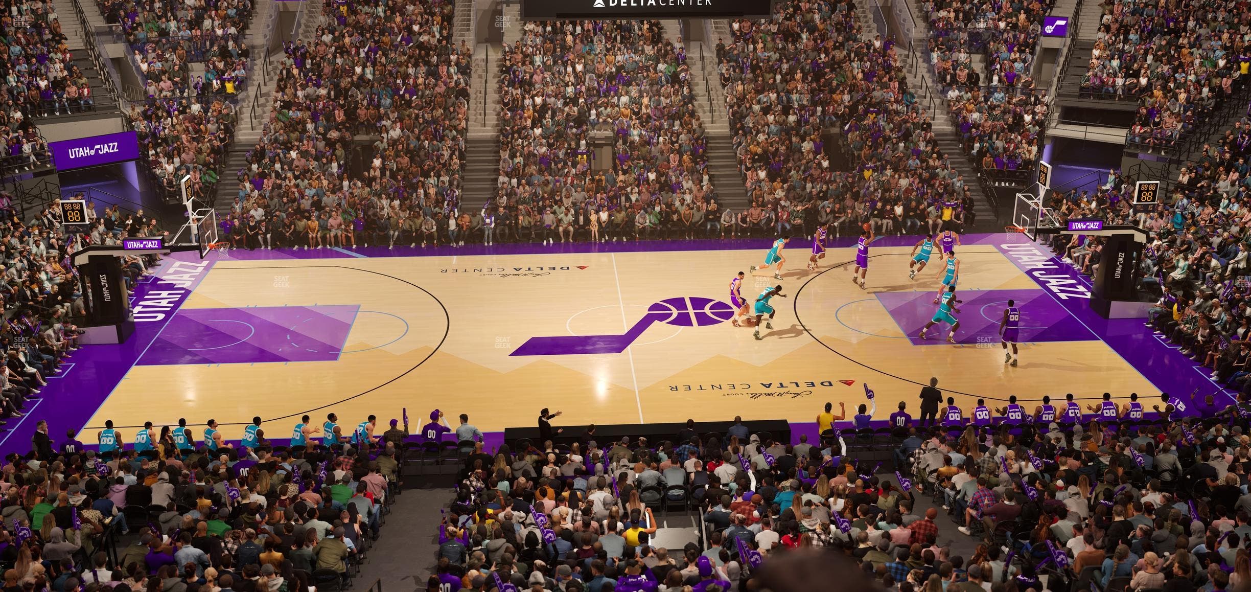 Delta Center - Section Suite 26 Seat View