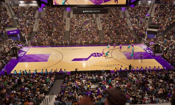 Delta Center - Section Suite 26 Seat View