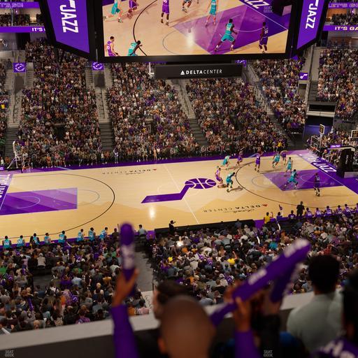 Delta Center - Section Suite 27 Seat View