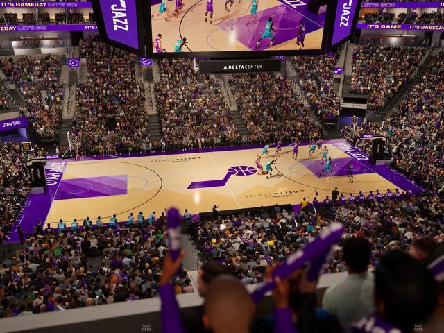 Delta Center - Section Suite 27 Seat View Delta Center - Section Suite 27 Seat View