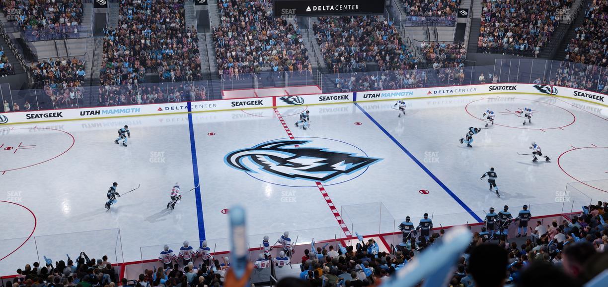 Delta Center - Section Suite 27 Seat View