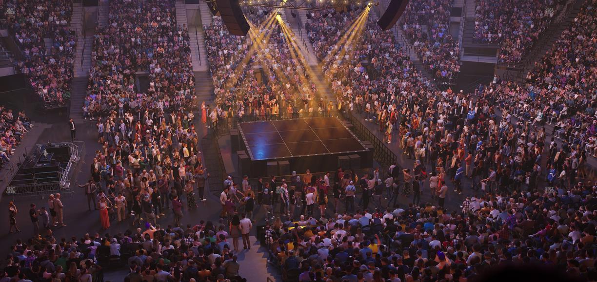 Delta Center - Section Suite 27 Seat View