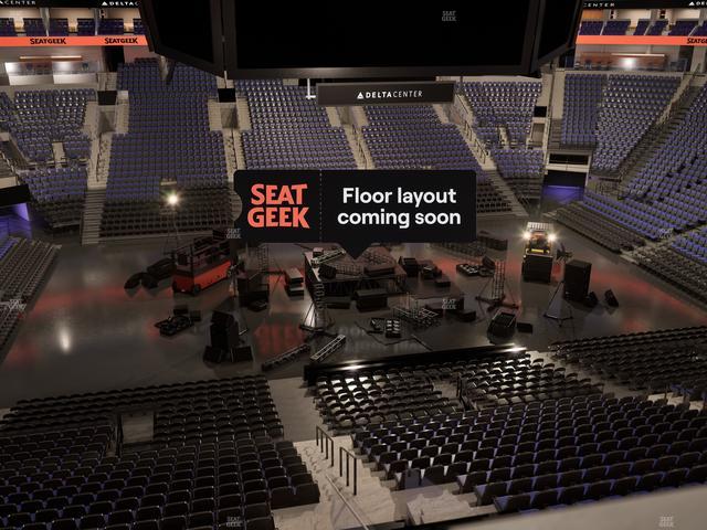 Delta Center - Section Suite 27 Seat View