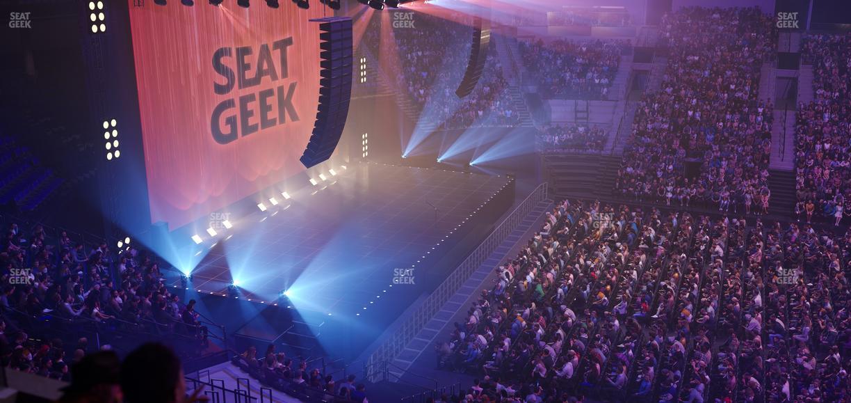 Delta Center - Section Suite 27 Seat View