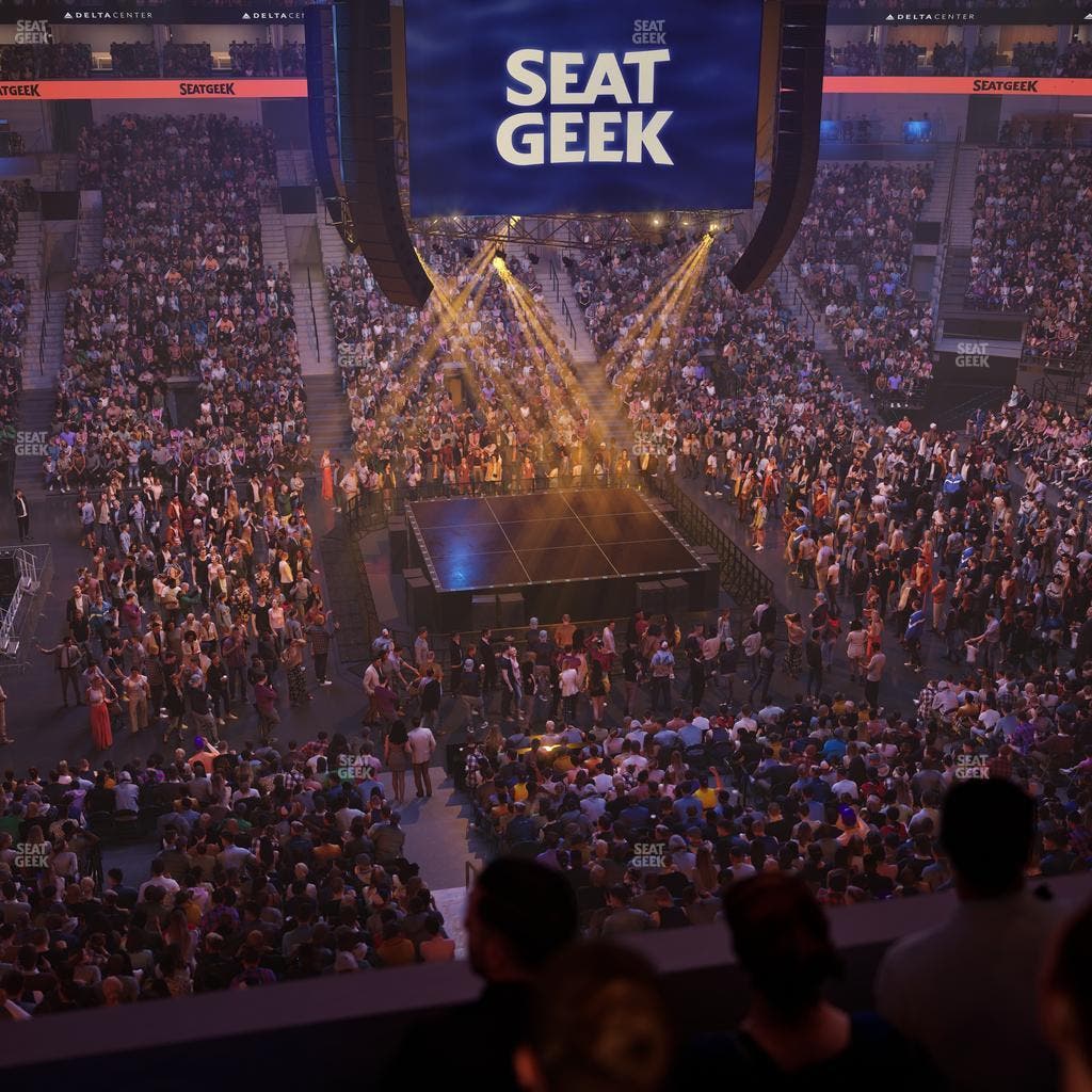Delta Center - Section Suite 27 Seat View