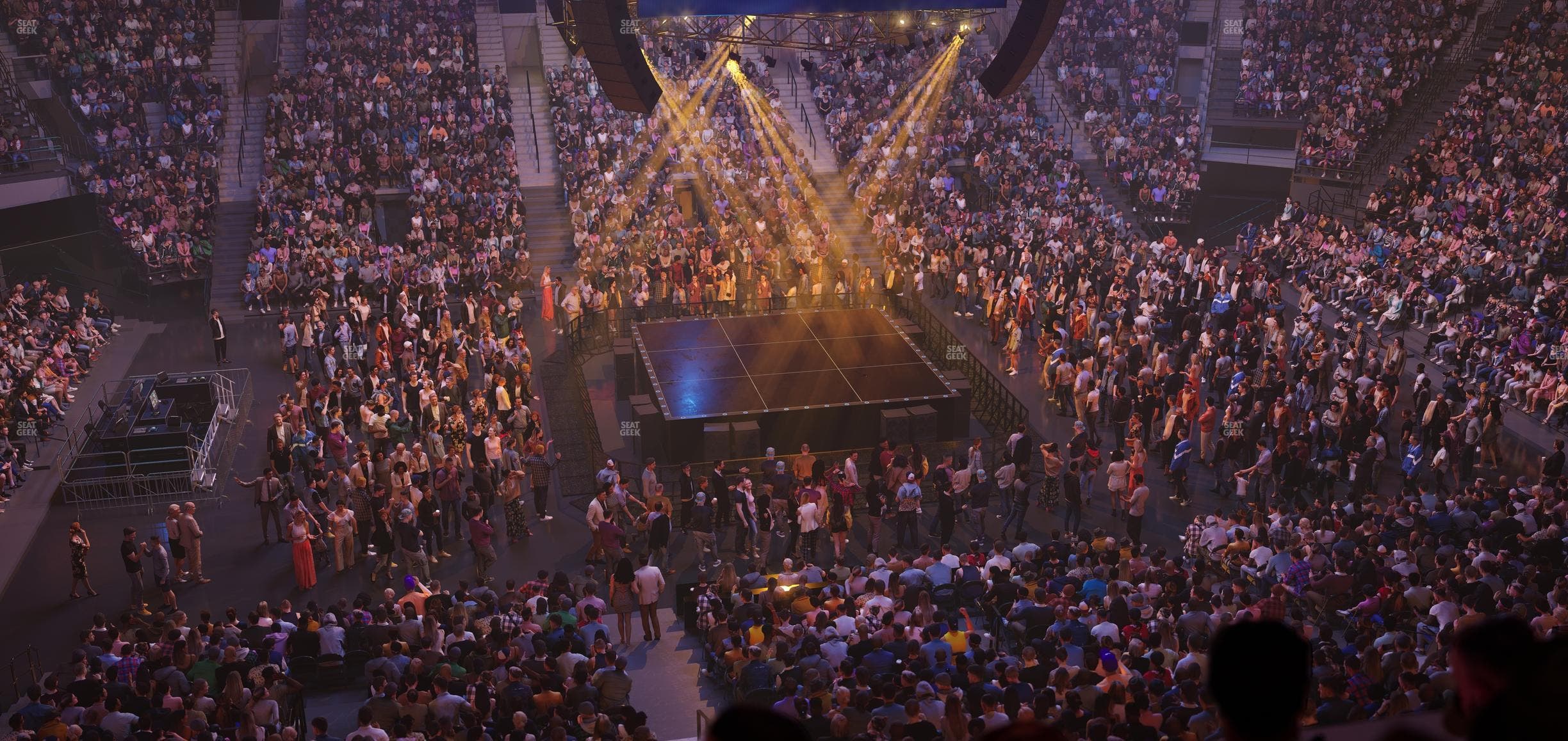 Delta Center - Section Suite 27 Seat View