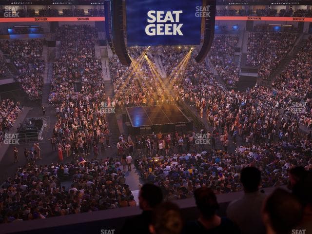 Delta Center - Section Suite 27 Seat View