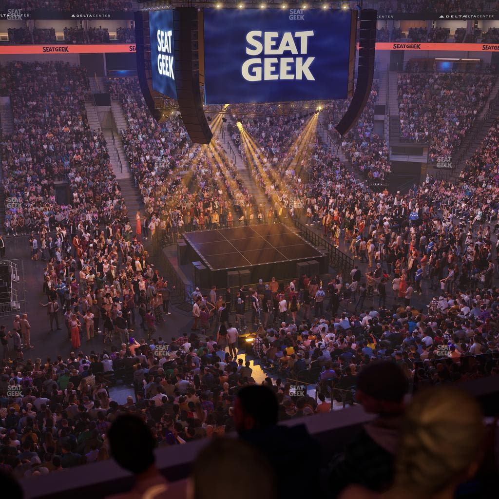 Delta Center - Section Suite 28 Seat View