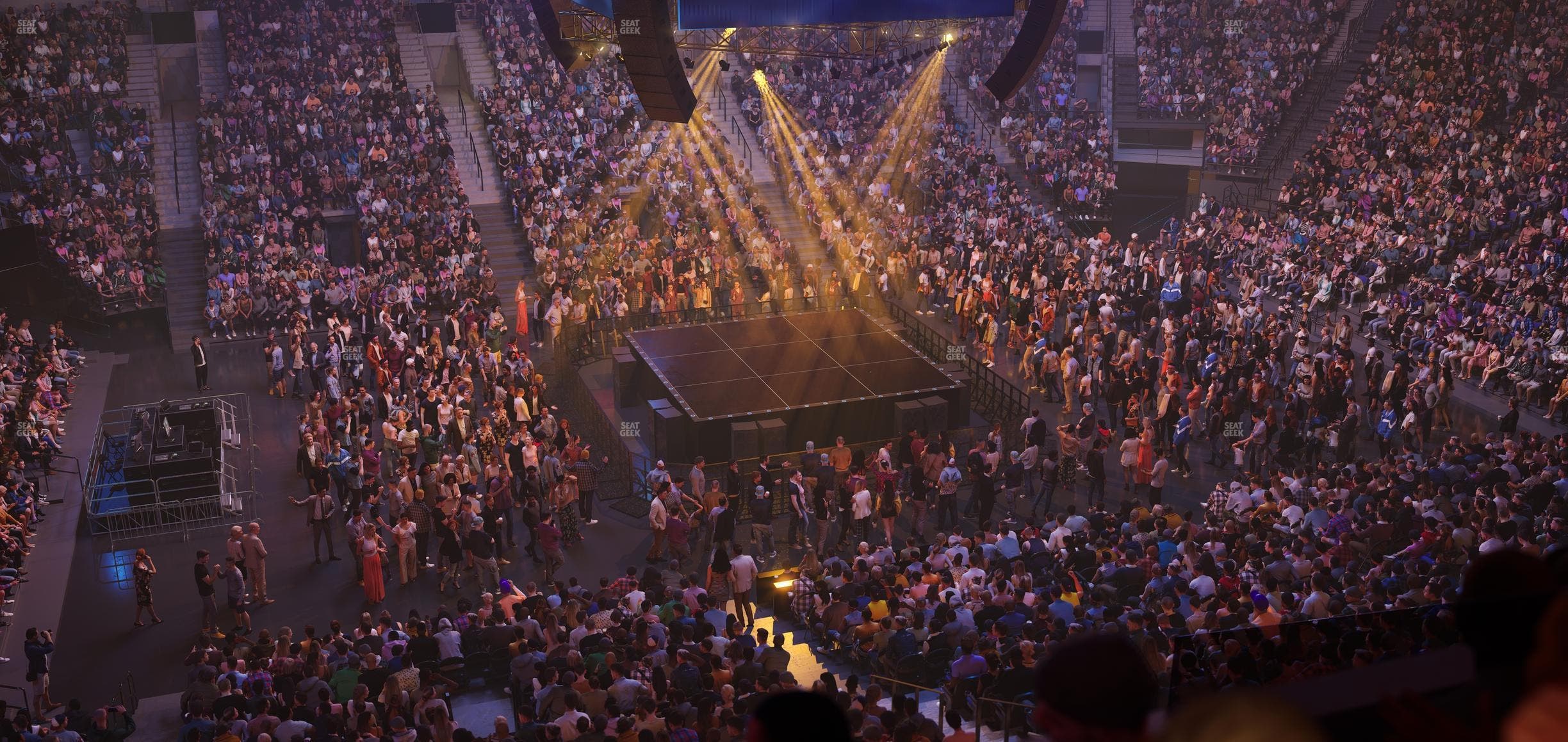 Delta Center - Section Suite 28 Seat View