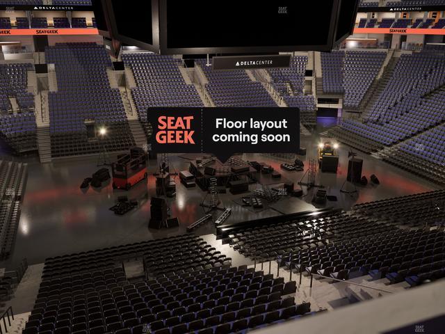 Delta Center - Section Suite 28 Seat View