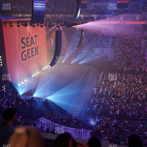 Delta Center - Section Suite 28 Seat View