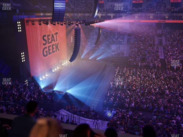 Delta Center - Section Suite 28 Seat View