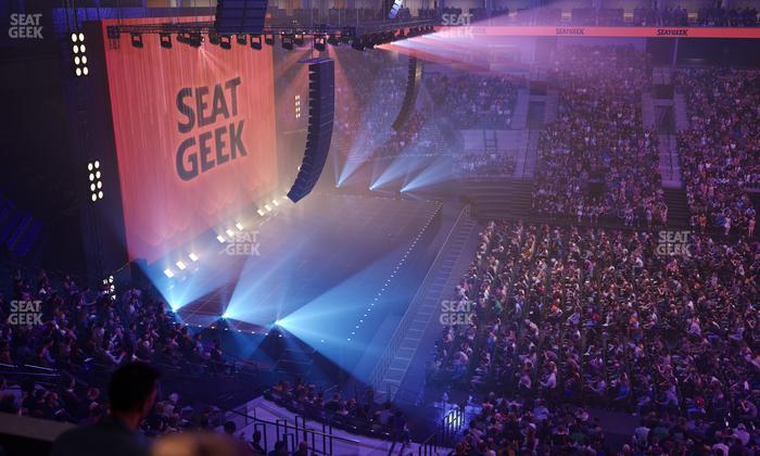 Delta Center - Section Suite 28 Seat View