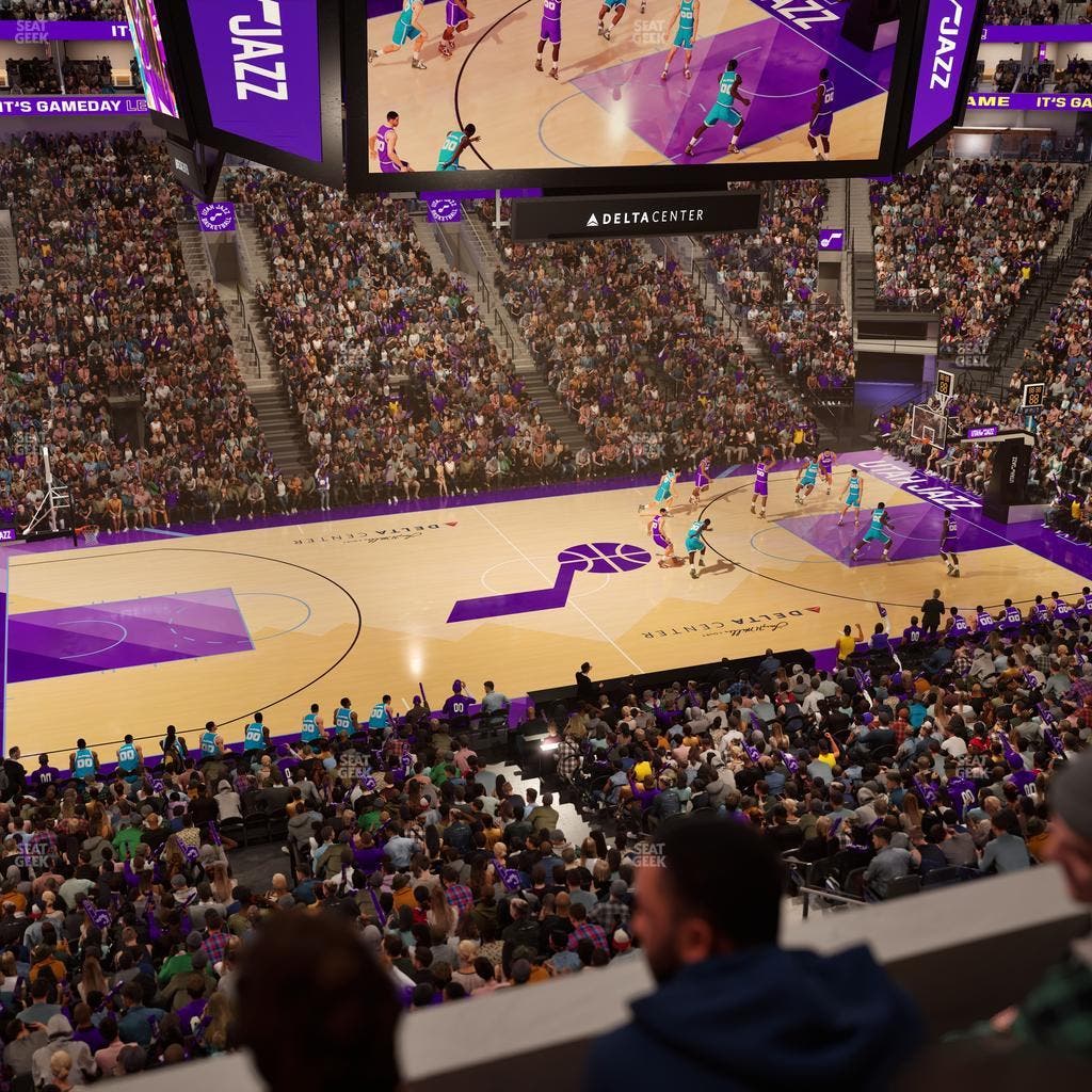 Delta Center - Section Suite 28 Seat View
