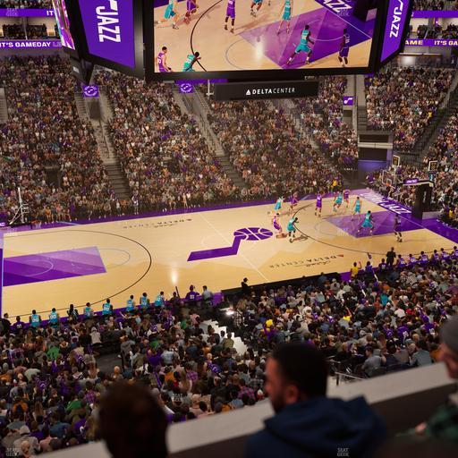 Delta Center - Section Suite 28 Seat View