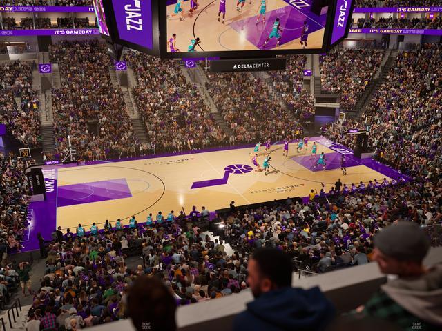 Delta Center - Section Suite 28 Seat View Delta Center - Section Suite 28 Seat View