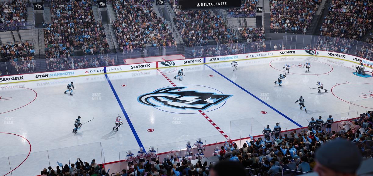 Delta Center - Section Suite 28 Seat View