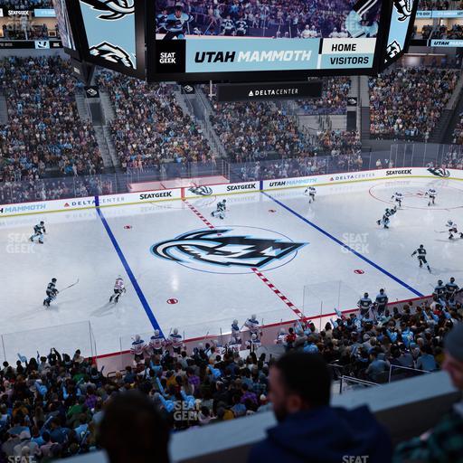 Delta Center - Section Suite 28 Seat View