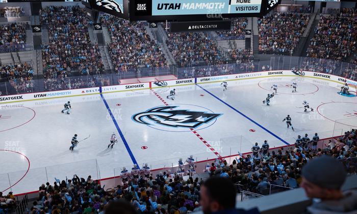 Delta Center - Section Suite 28 Seat View