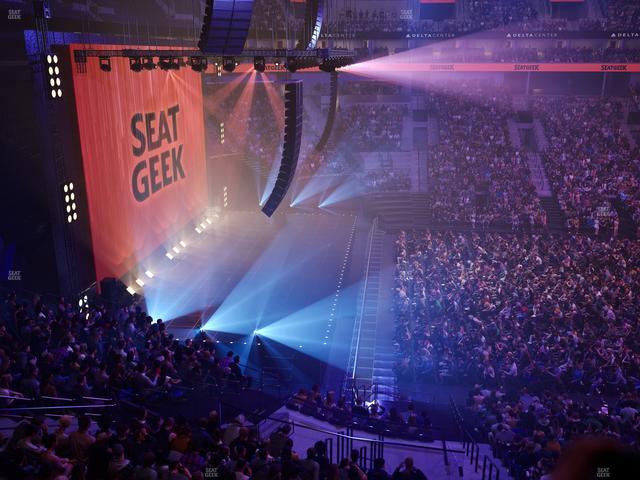 Delta Center - Section Suite 29 Seat View