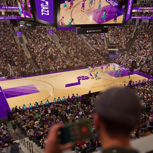 Delta Center - Section Suite 29 Seat View