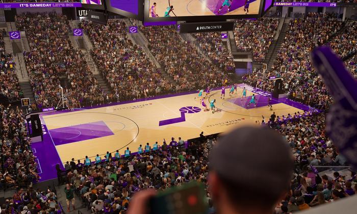 Delta Center - Section Suite 29 Seat View