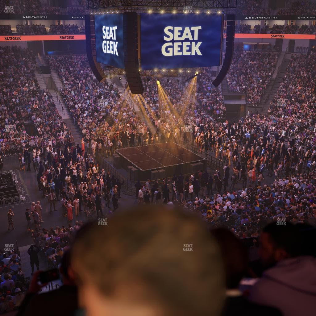 Delta Center - Section Suite 29 Seat View