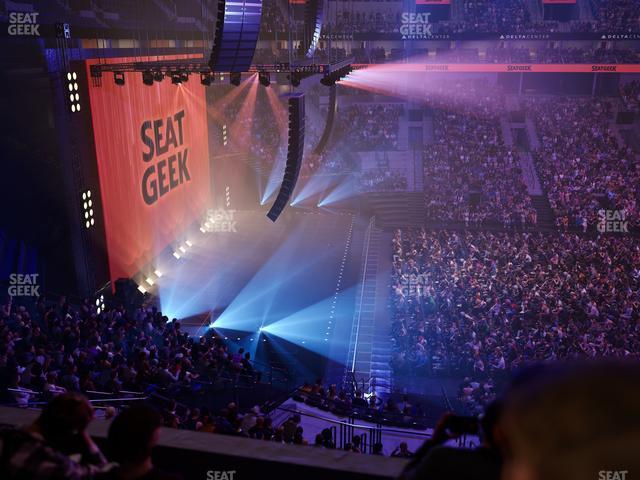 Delta Center - Section Suite 29 Seat View