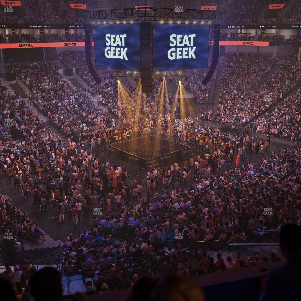 Delta Center - Section Suite 3 Seat View