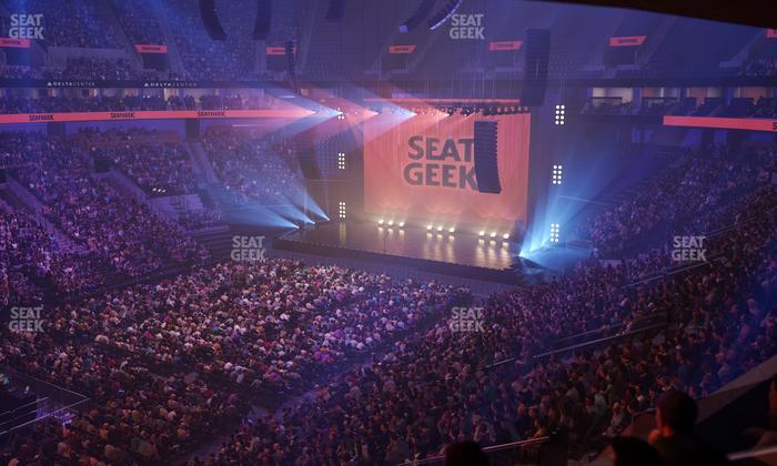 Delta Center - Section Suite 3 Seat View