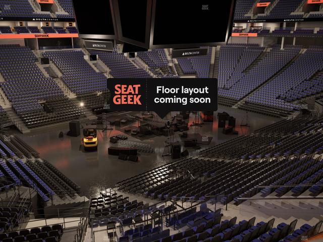 Delta Center - Section Suite 3 Seat View