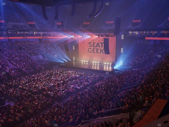 Delta Center - Section Suite 3 Seat View