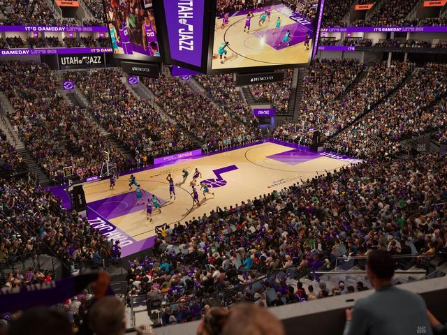 Delta Center - Section Suite 3 Seat View Delta Center - Section Suite 3 Seat View