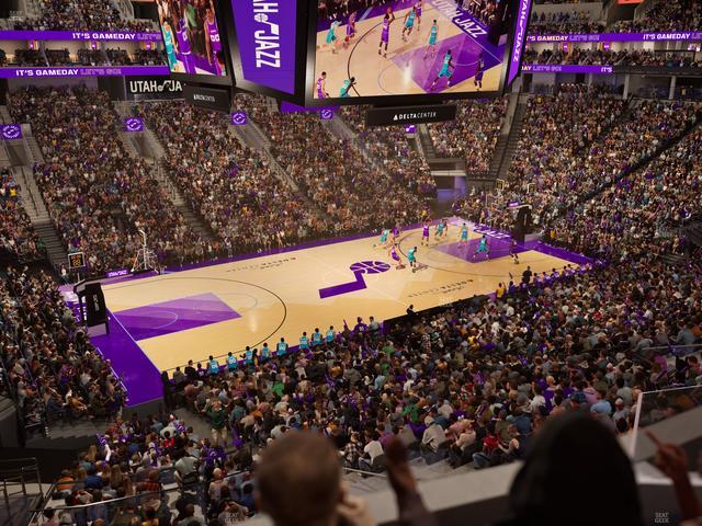 Delta Center - Section Suite 30 Seat View Delta Center - Section Suite 30 Seat View