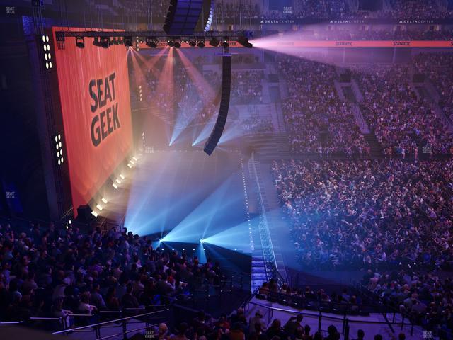 Delta Center - Section Suite 30 Seat View