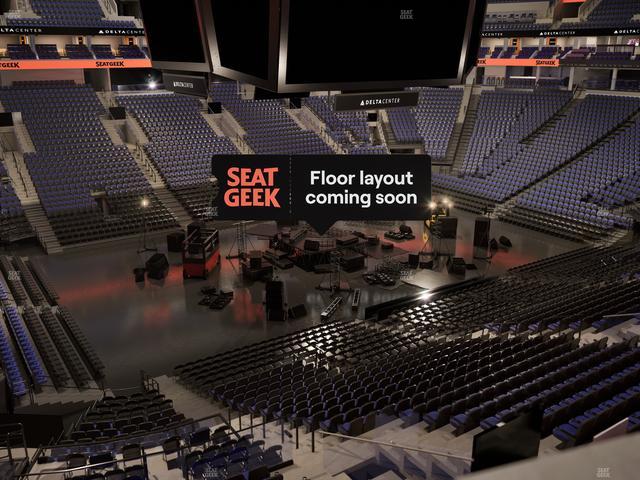 Delta Center - Section Suite 30 Seat View