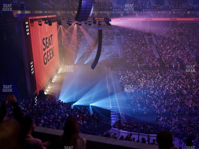 Delta Center - Section Suite 30 Seat View