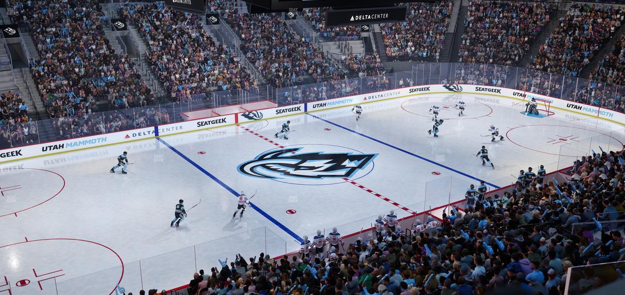 Delta Center - Section Suite 30 Seat View