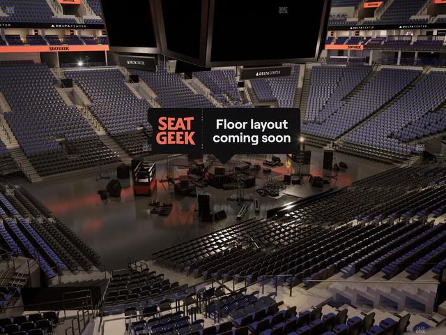 Delta Center - Section Suite 31 Seat View