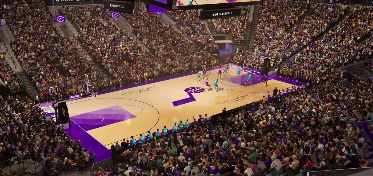 Delta Center - Section Suite 31 Seat View