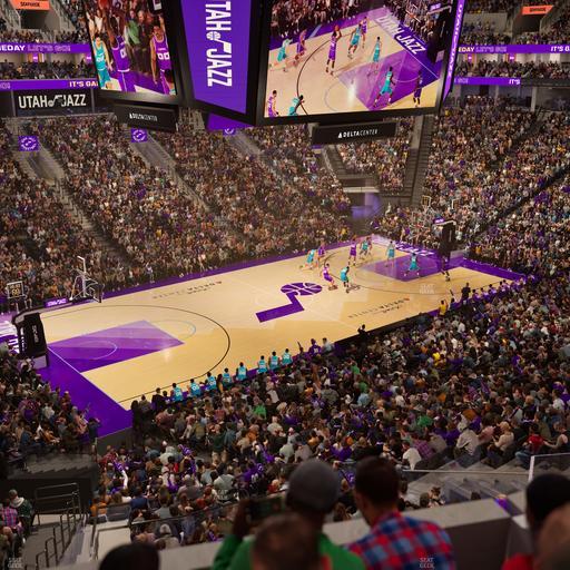 Delta Center - Section Suite 31 Seat View