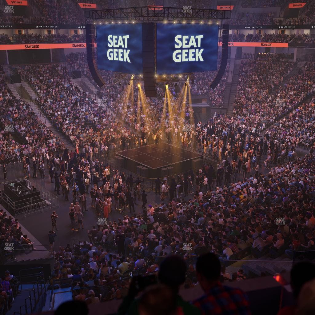 Delta Center - Section Suite 31 Seat View