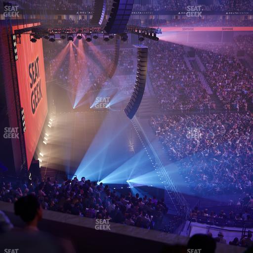 Delta Center - Section Suite 31 Seat View
