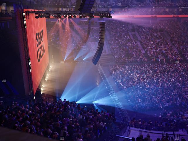 Delta Center - Section Suite 31 Seat View